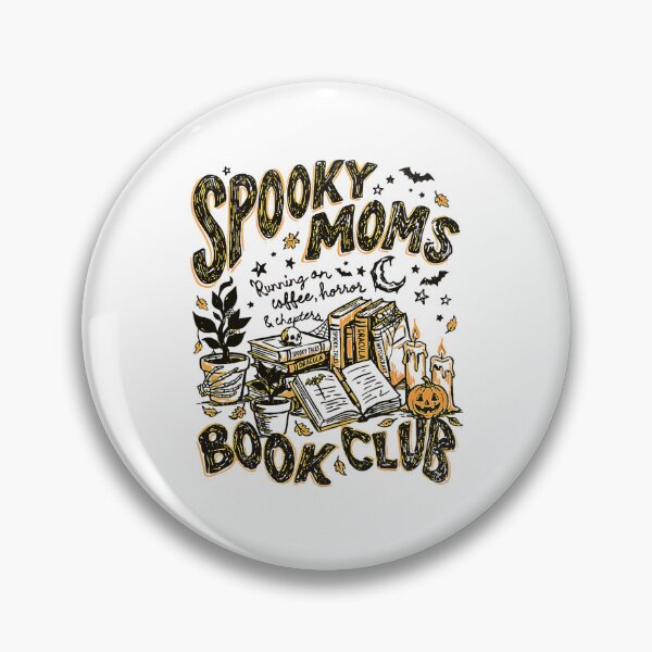 Artikelvorschau, Spooky Moms Buchclub entworfen und verkauft von Rahamkshop.