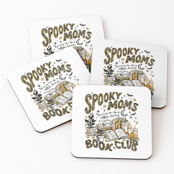 Artikelvorschau, Spooky Moms Buchclub entworfen und verkauft von Rahamkshop.