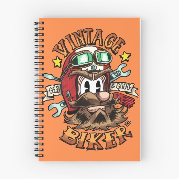 Item preview, Old school Biker vintage designed and sold by L'atelier de Grôchat.