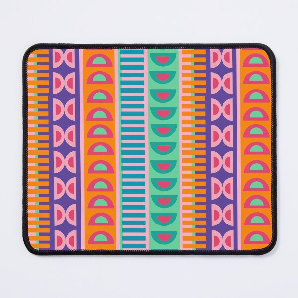 Item preview, Colorful Maximalist Boho Geometric Retro Abstract Pattern designed and sold by Volt Junkies.