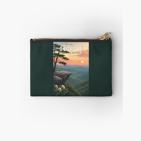 Item preview, Georgia Illustration Travel Art Vintage designed and sold by KrisSidDesigns.