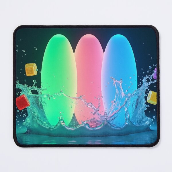Item preview, Colorful Glowing 3D Digital Illustration. designed and sold by fbtrisha.