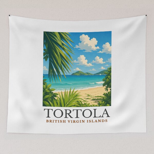 Item preview, Tortola - British Virgin Islands designed and sold by GoodOldVintage.