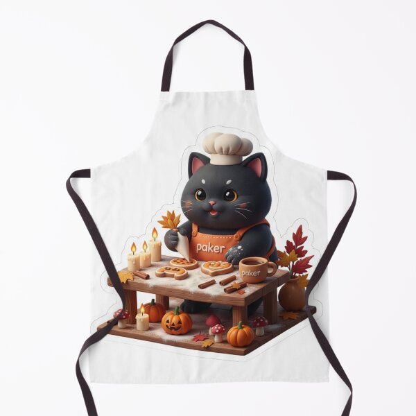 Item preview, Cute Black Cat Paker| Cozy Halloween Coding Sticker designed and sold by FatmaAhmed90.