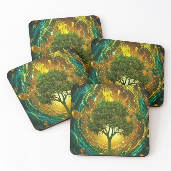 Item preview, Tree of Life Cosmic Vortex designed and sold by CyndiEpps.
