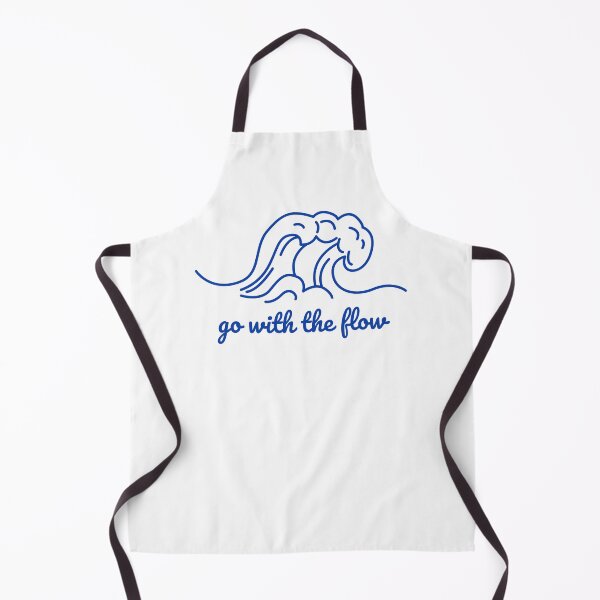 Item preview, Go With the Flow Ocean Wave, Summer Beach Line Art designed and sold by CHERRY--SHOP.