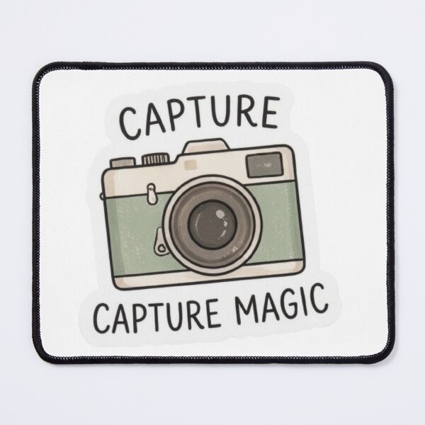 Item preview, Capture Magic Vintage Camera Illustration designed and sold by Khatumeye.