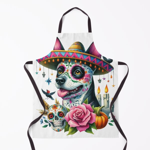 Item preview, Day of the Dead Dog Skull Aesthetic designed and sold by BriSher.
