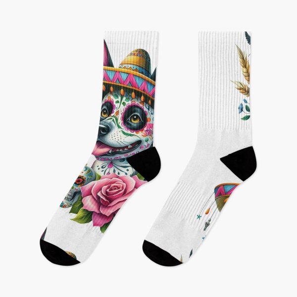 Item preview, Day of the Dead Dog Skull Aesthetic designed and sold by BriSher.