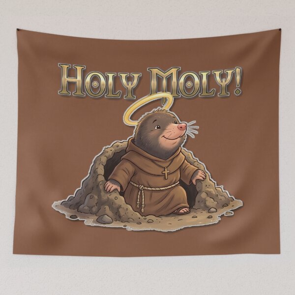 Item preview, Holy Moly! designed and sold by Cathedral of Curiosity.