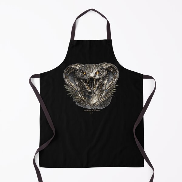 Item preview, Mechanical Nature 011 – Cybernetic King Cobra | Biomechanical Cobra | Futuristic Mechanical Snake Art designed and sold by getpressedshirt.