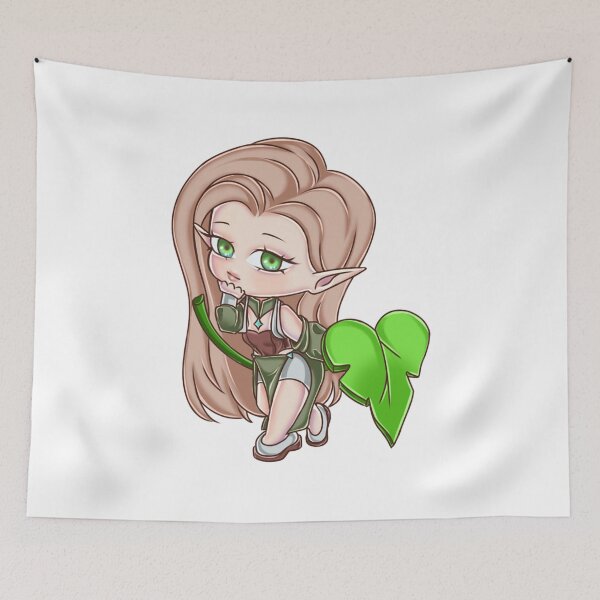 Item preview, Forest Elf Chibi Art designed and sold by gllemm.