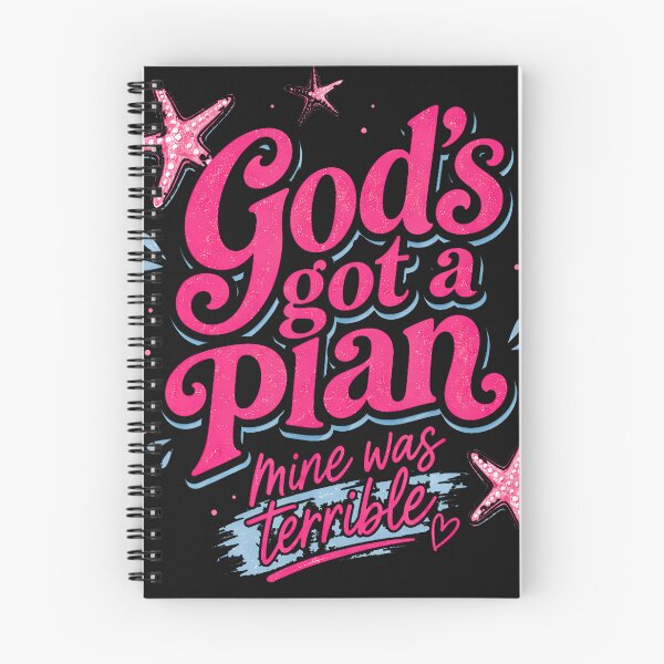 Item preview, God's Got A Plan Mine Was Terrible Funny Christian Striped designed and sold by ClaudetteMillie.
