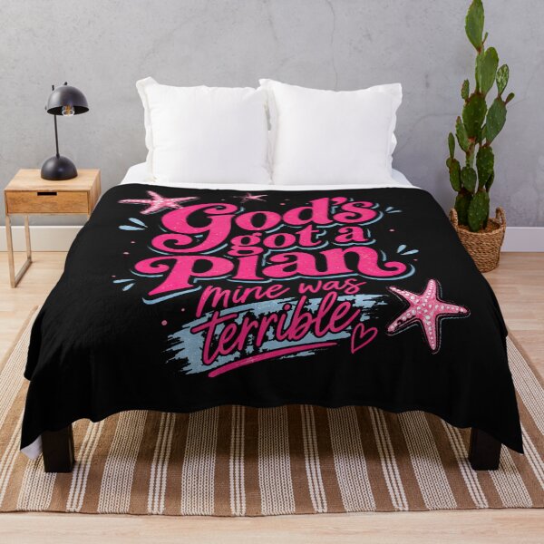 Item preview, God's Got A Plan Mine Was Terrible Funny Christian Striped designed and sold by ClaudetteMillie.