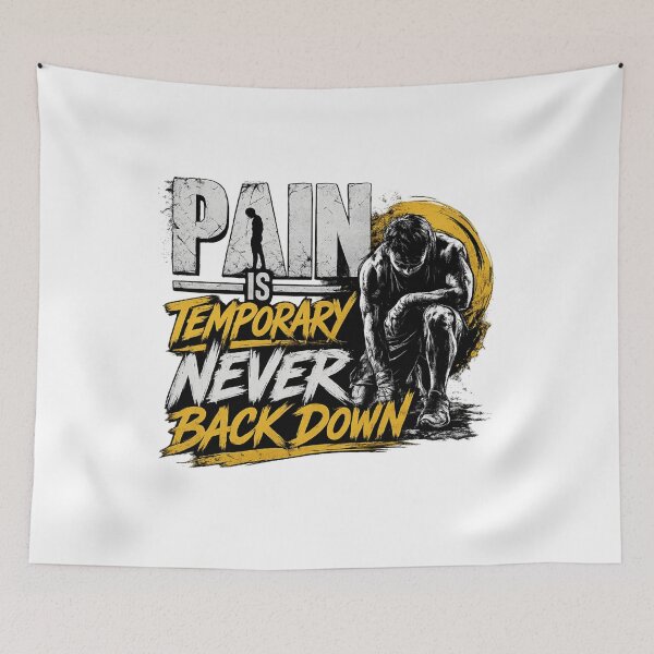 Item preview, Pain Is Temporary designed and sold by ARISE INTEGRATED .