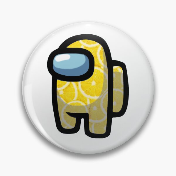Item preview, among us crewmate - yellow lemon pattern designed and sold by noob publishing.