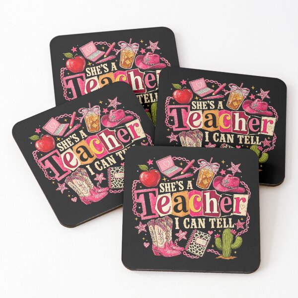 Item preview, Shes A Teacher I Can Tell Coquette Western Cute Classroom Back To School designed and sold by Rahamkshop.