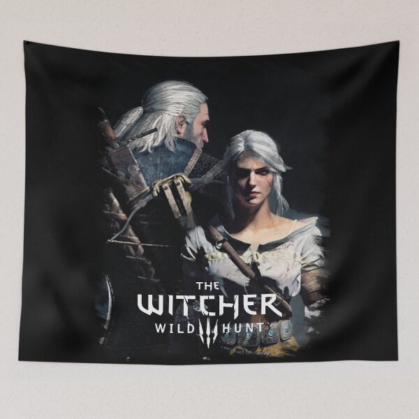 Item preview, The Witcher Gerald and Ciri designed and sold by EBANON.