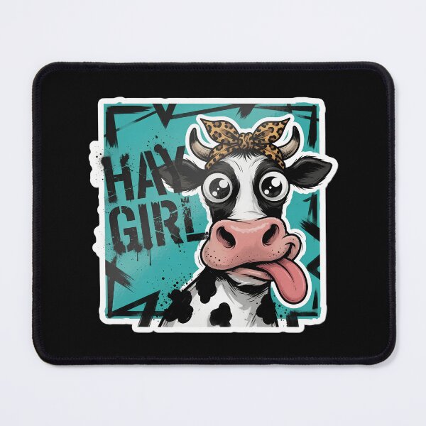 Item preview, Hay Girl Sassy Cow Design designed and sold by TshirtsOnline-.
