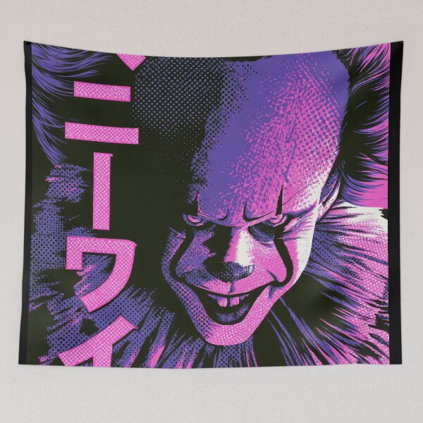 Item preview, Duotone Purple Grape Alien Clown  designed and sold by AnimeArsenalPrints.