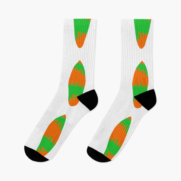 Item preview, Green and Orange Surfboard designed and sold by allie-honigford.