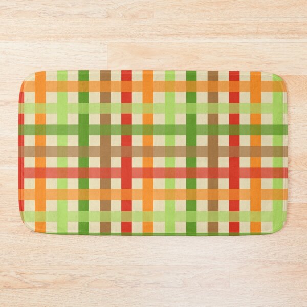 Item preview, Retro Autumn Harvest Plaid Pattern designed and sold by CI Creative Design LLC.