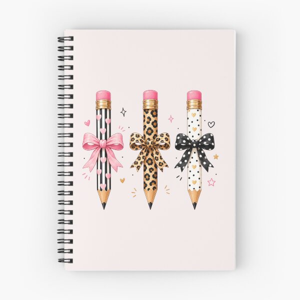 Item preview, Leopard Pencil Bow, Teacher Appreciation, Pencil Coquette, Funny School, First Day Of School designed and sold by Quiajia.