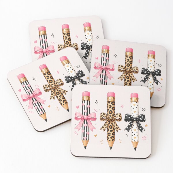 Item preview, Leopard Pencil Bow, Teacher Appreciation, Pencil Coquette, Funny School, First Day Of School designed and sold by Quiajia.