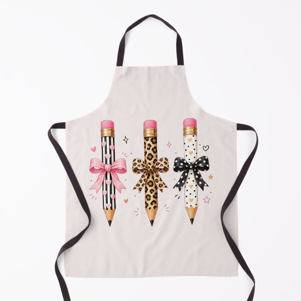Item preview, Leopard Pencil Bow, Teacher Appreciation, Pencil Coquette, Funny School, First Day Of School designed and sold by Quiajia.