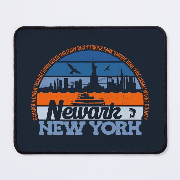 Item preview, Newark New York Sunset Retro Vintage Local Pride Logo designed and sold by CRHPOD20.