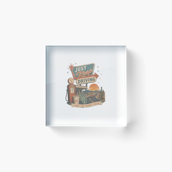 Item preview, Just Keep Driving - take the scenic route designed and sold by Gbriel3.