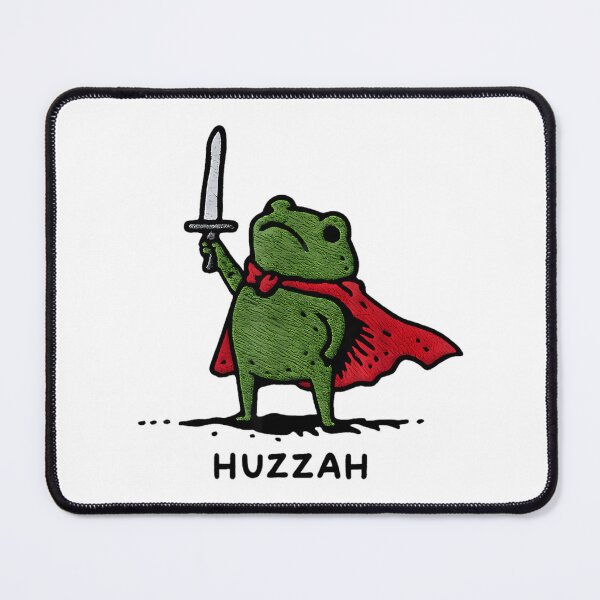Item preview, Huzzah Frog With Sword designed and sold by bangercitiba.