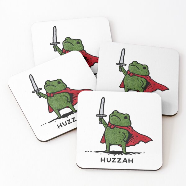 Item preview, Huzzah Frog With Sword designed and sold by bangercitiba.