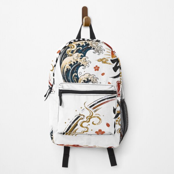 Item preview, Japanese Flame Spirit Kanji Wave Art designed and sold by SandyPlace.