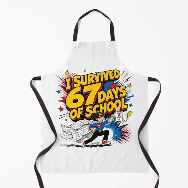 Item preview, 67 Days Of School Teacher Superhero Comic Book designed and sold by chattsuede.