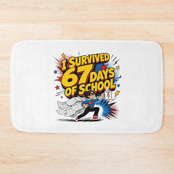 Item preview, 67 Days Of School Teacher Superhero Comic Book designed and sold by chattsuede.