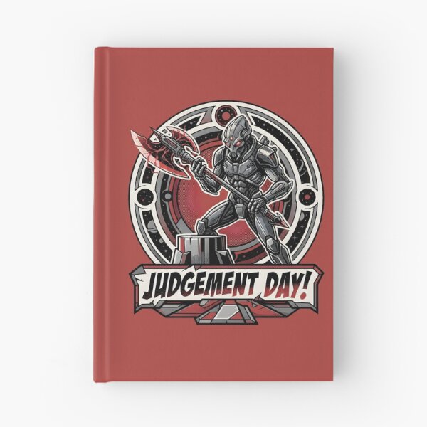 Item preview, Judgement Day Alien Executioner Laser Axe Retro Graphic designed and sold by DuckOddity.