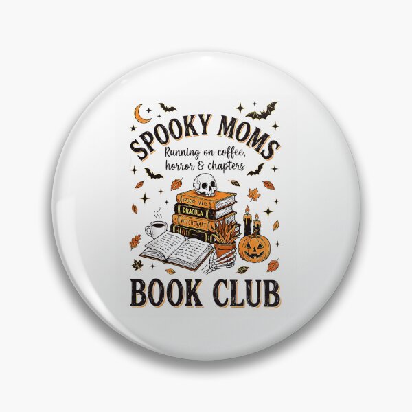 Artikelvorschau, Spooky Moms Buchclub entworfen und verkauft von Rahamkshop.