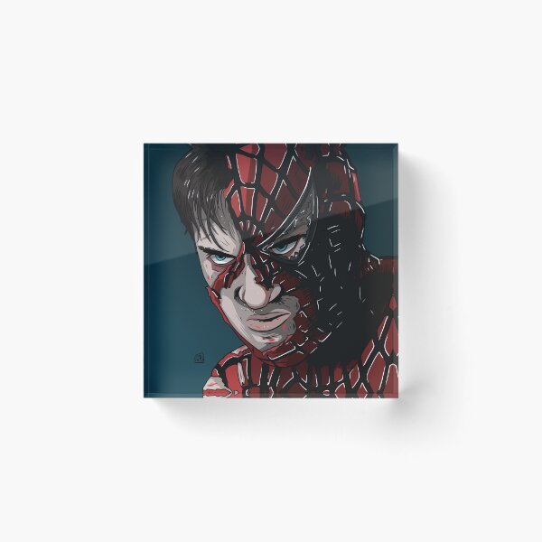 Item preview, Tobey Maguire Spider-Man Battle Damage designed and sold by blacksnowcomics.