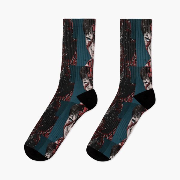 Item preview, Tobey Maguire Spider-Man Battle Damage designed and sold by blacksnowcomics.