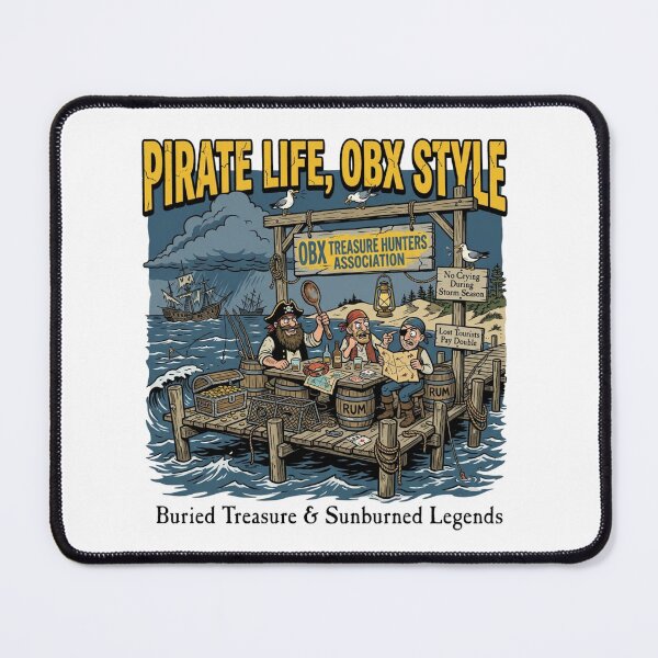 Item preview, Pirate Life OBX Style designed and sold by bluecurrentco.