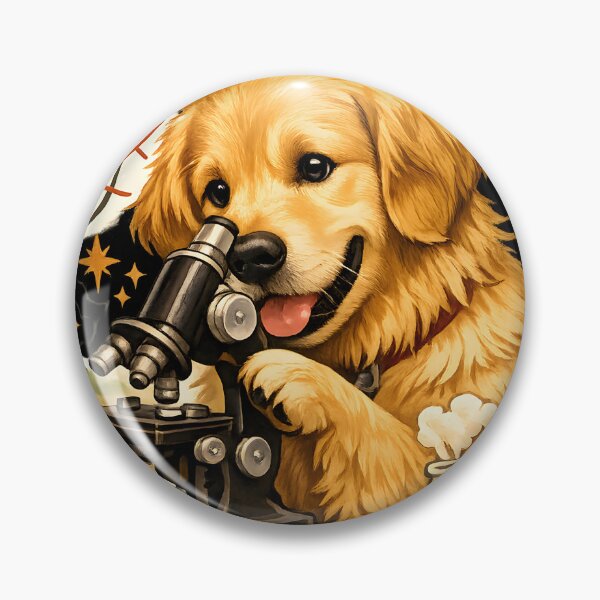 Item preview, Golden Retriever Science Teacher Dog Lover STEM Classroom Design designed and sold by Sahil Randhawa.
