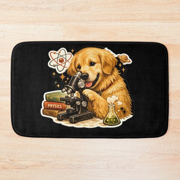 Item preview, Golden Retriever Science Teacher Dog Lover STEM Classroom Design designed and sold by Sahil Randhawa.