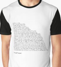 Michel Foucault Quotes Graphic T-Shirt