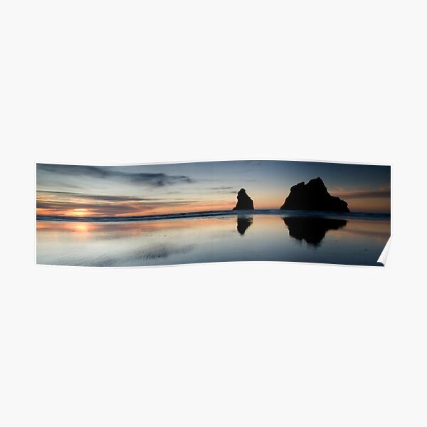 Wharariki Beach. Poster