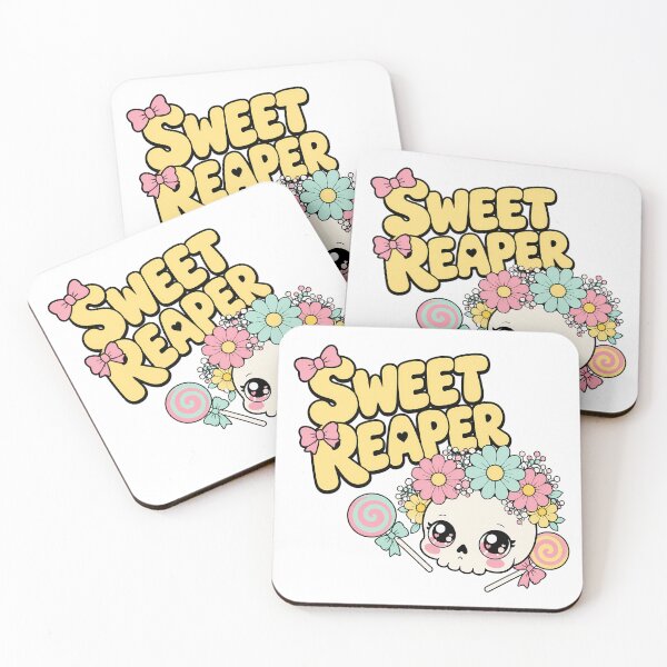Item preview, Sweet Reaper Kawaii Skull Pastel Goth Aesthetic designed and sold by chattsuede.