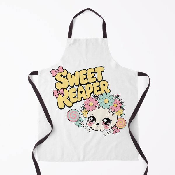 Item preview, Sweet Reaper Kawaii Skull Pastel Goth Aesthetic designed and sold by chattsuede.
