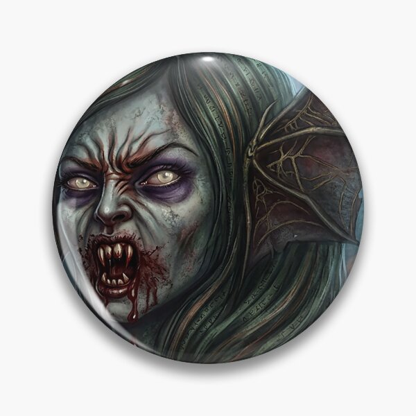 Item preview, Gothic Fantasy Art | Creepy Vampire Women |For Halloween | Sublimation PNG designed and sold by Mnrrstudio.