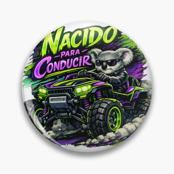 Item preview, Koala Racer – Nacido para Conducir (Neon Edition) designed and sold by ANNART1602.