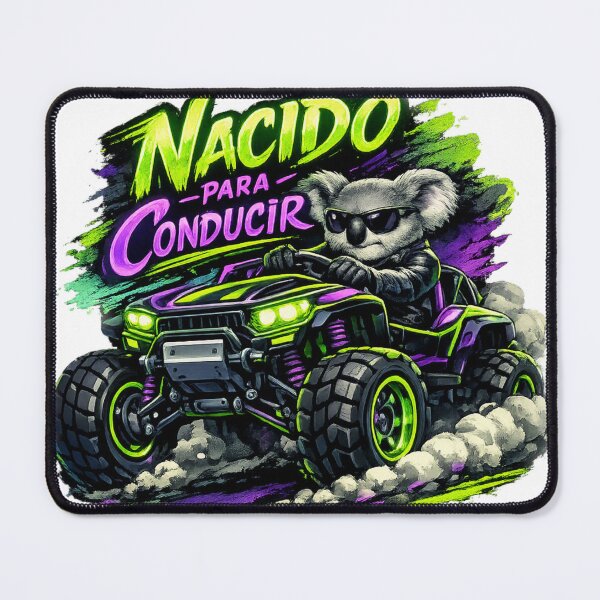 Item preview, Koala Racer – Nacido para Conducir (Neon Edition) designed and sold by ANNART1602.